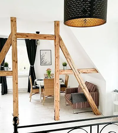Modernes Apartment Mit Balkon Free Parking Netflix Celle Extérieur photo